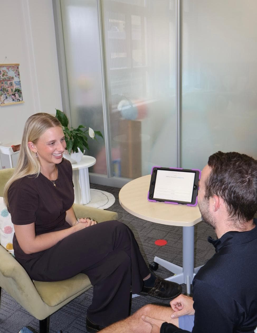 Speech therapy session in Adelaide