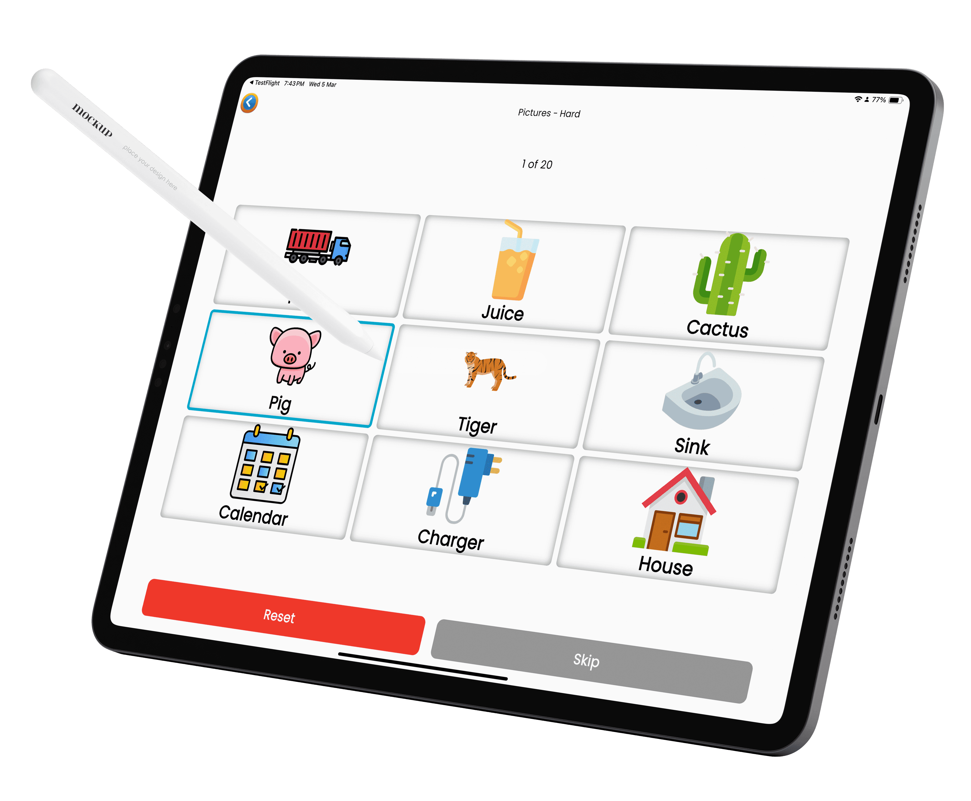 My Mind Matters AAC and Brain Training Applications interface preview